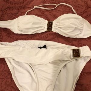 WHBM bandeau bikini
